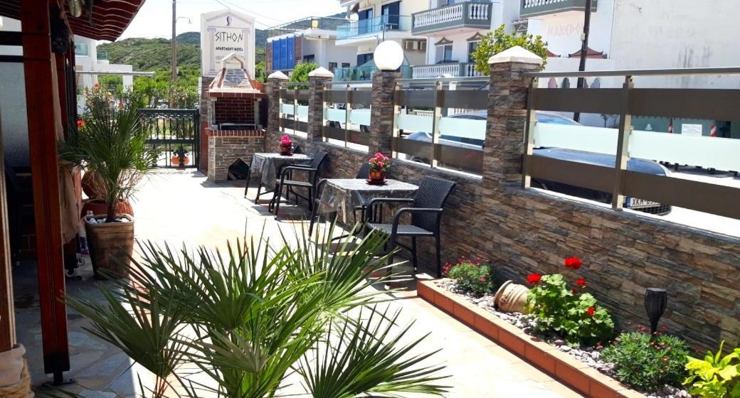 Apartmenthotel Sithon Sarti Exterior foto
